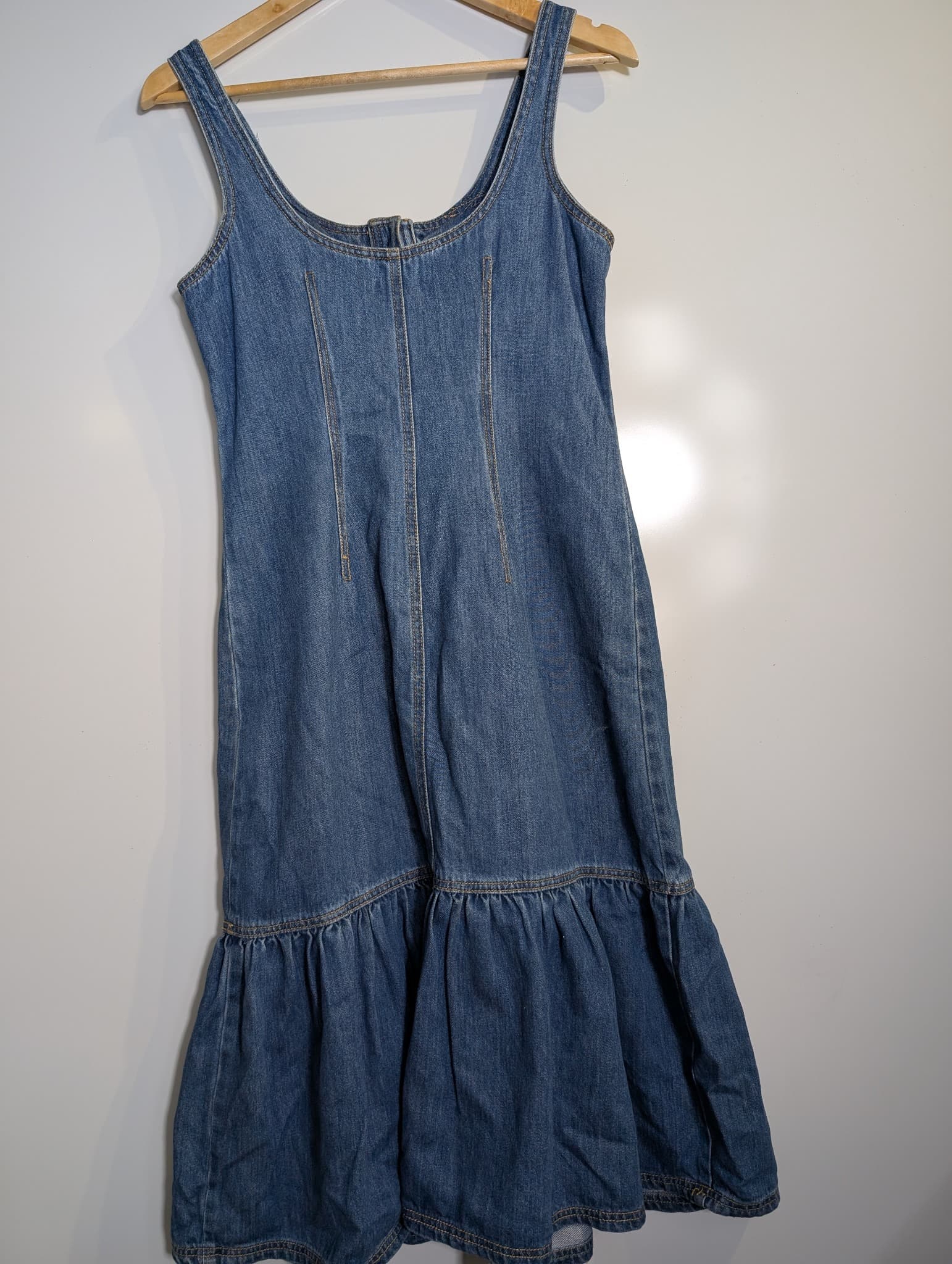 Morrison Denim Button-Front Midi Dress Blue Size 1 — photo 4 of 7