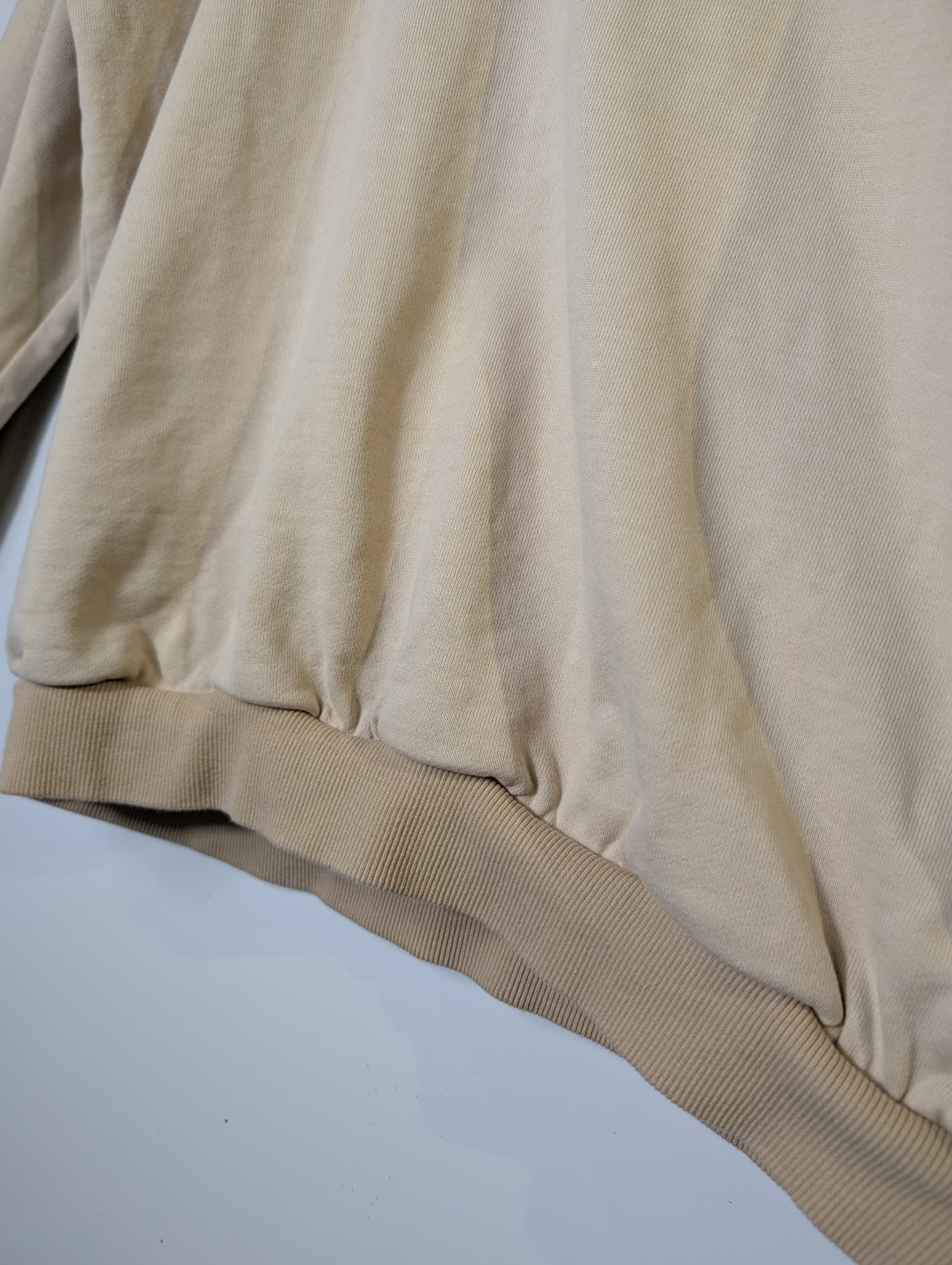motherchuckers Work From Home Club 2020 Embroidered Sweatshirt Beige XS-S — photo 3 of 6