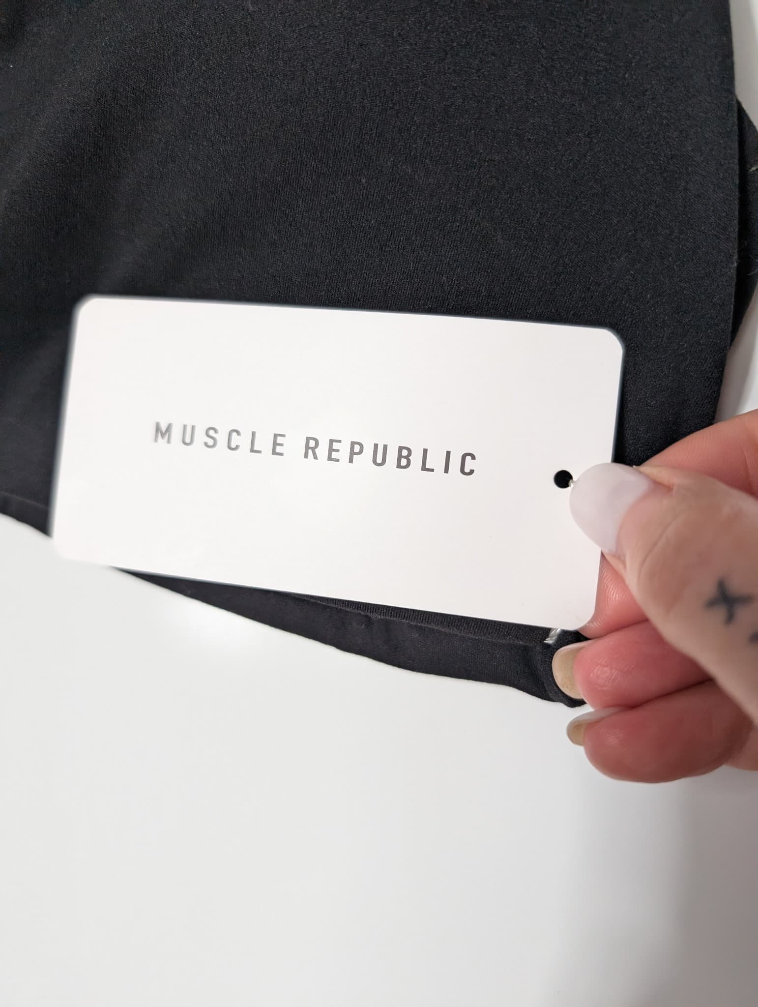Muscle Republic Motion Racer Back Bra Black Size L — photo 2 of 7