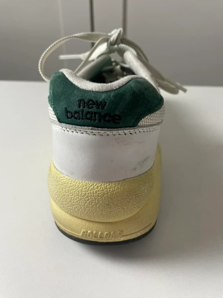 New Balance 580 Sneakers White Green Grey ROLLBAR Men's Shoes — photo 2 of 9