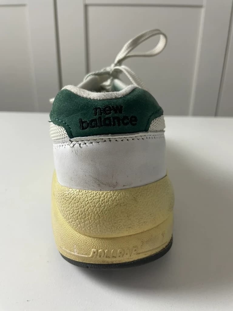 New Balance 580 Sneakers White Green Grey ROLLBAR Men's Shoes — photo 6 of 9