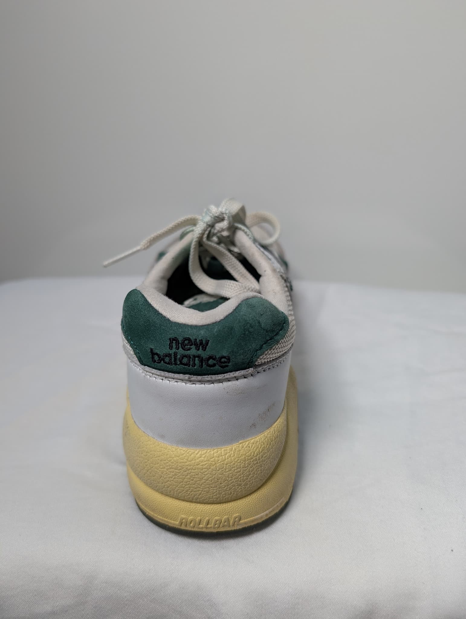New Balance 580 Sneakers White Green Unisex US 5.5 — photo 4 of 9