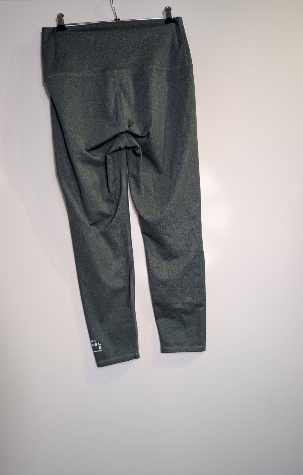 New Balance NB Dry Performance Leggings Heathered Grey Women's Size S — photo 2 of 11