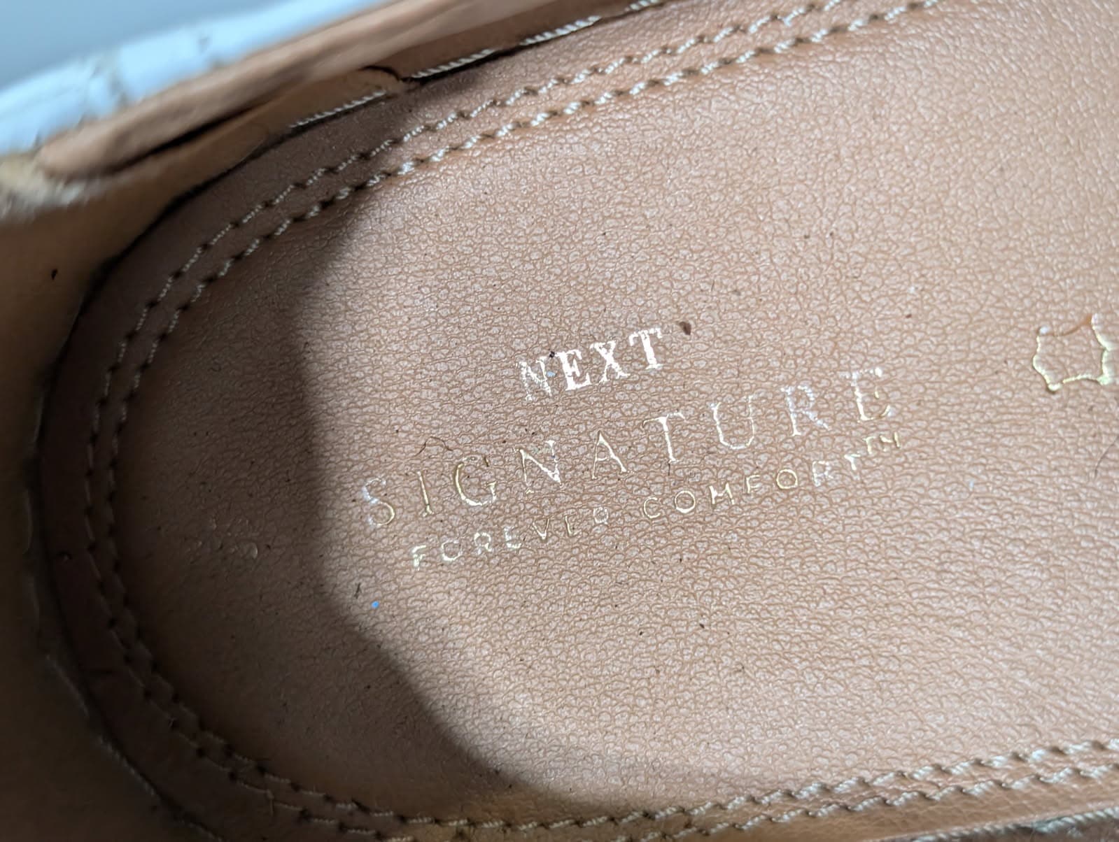 Next Signature Platform Slip-On Sneakers - White Leather UK 5 / EU 38 — photo 2 of 6