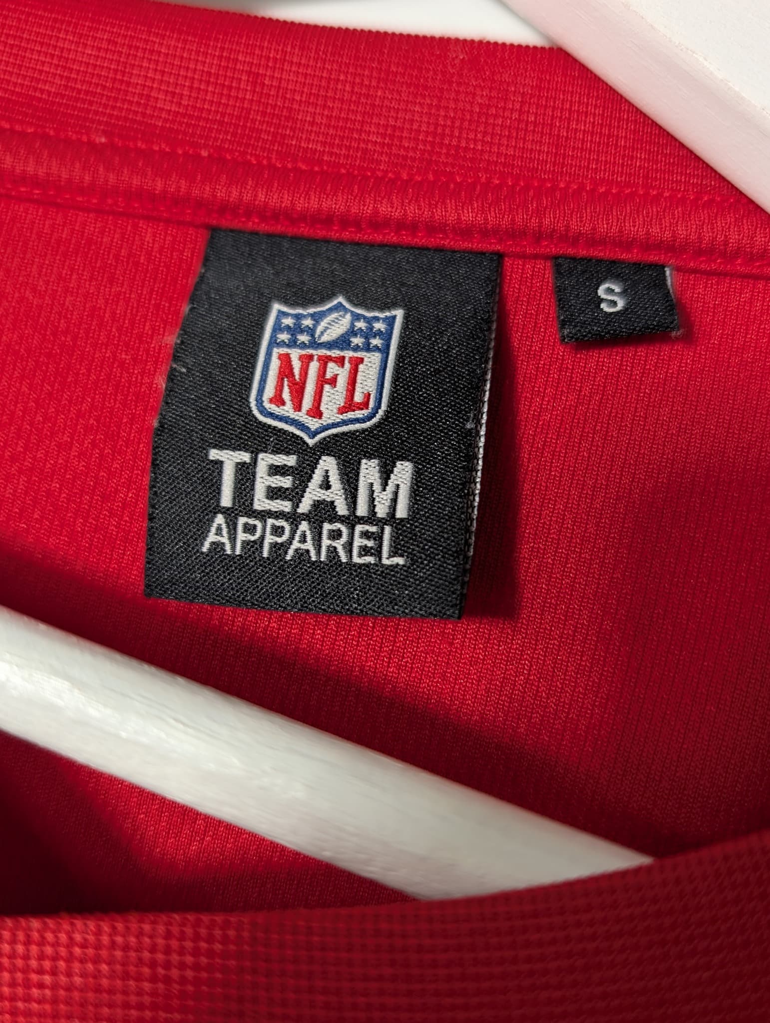 NFL Team Apparel San Francisco 49ers Jersey Red Size S — photo 4 of 6
