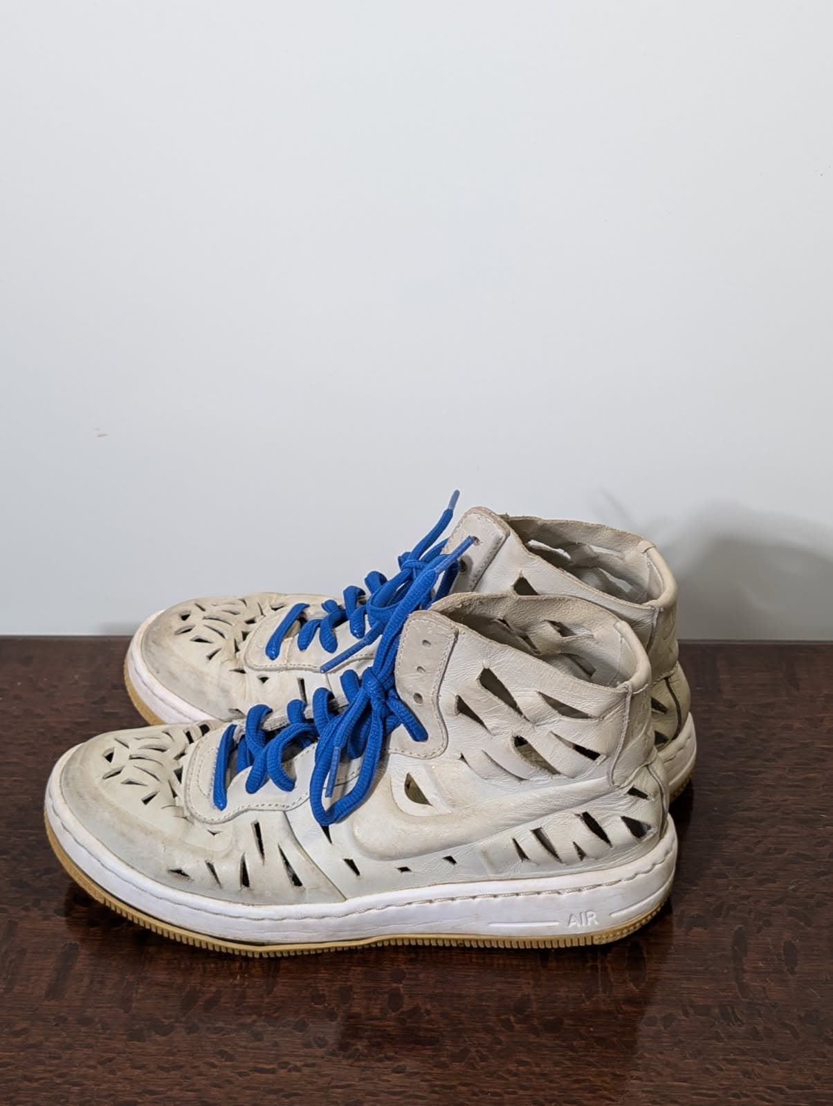 Nike Air Force 1 High '07 LV8 Laser Cut-Out Sneakers White US 6 — photo 4 of 4