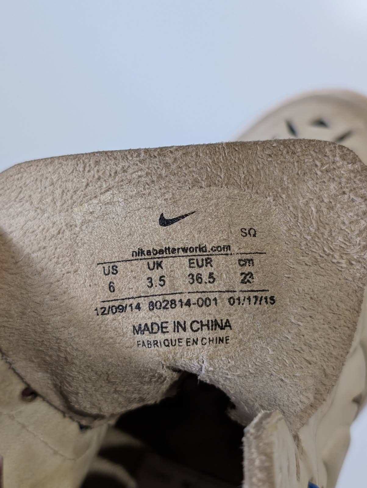 Nike Air Force 1 High '07 LV8 Laser Cut-Out Sneakers White US 6 — photo 2 of 4