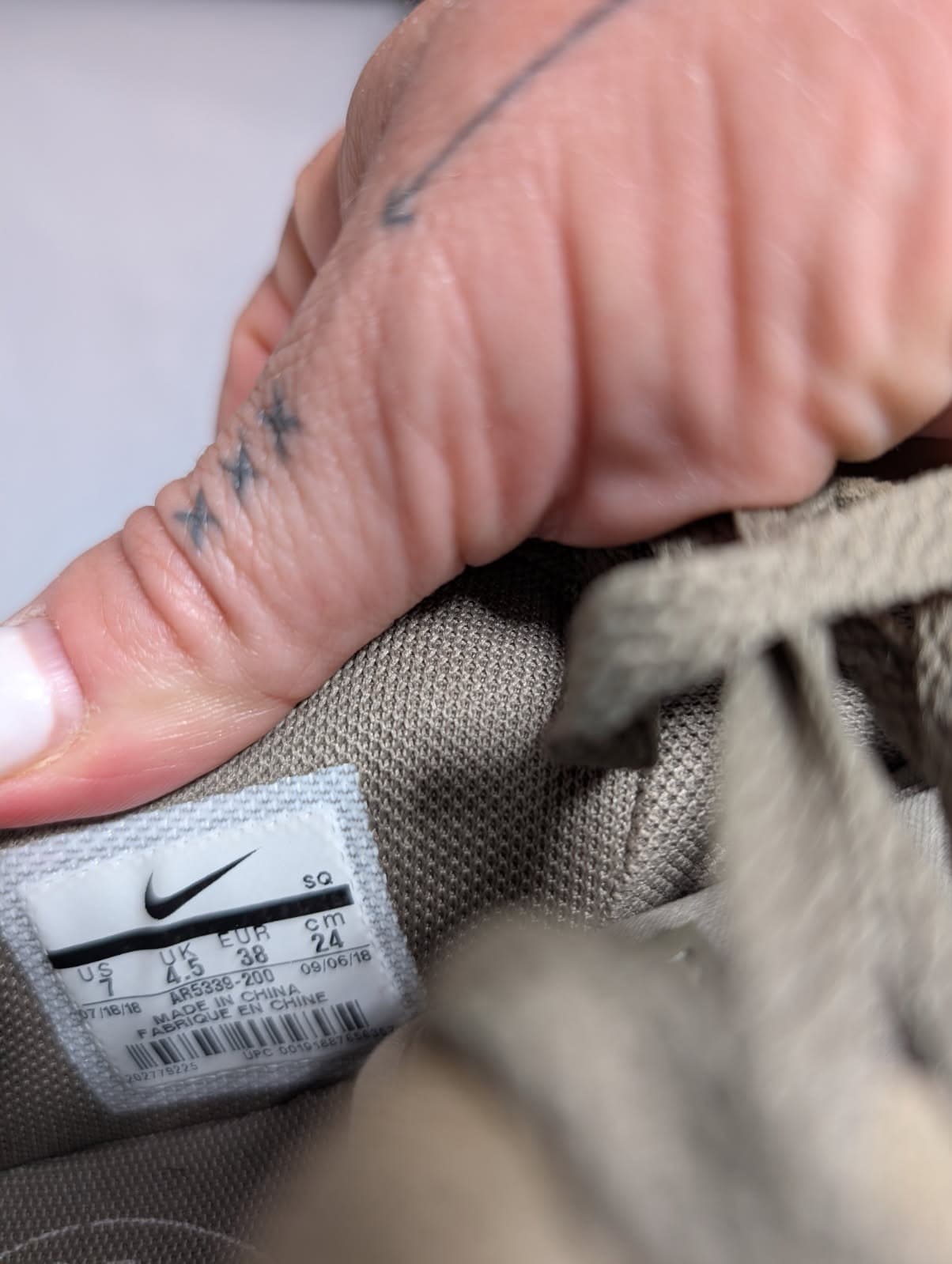 Nike Air Force 1 Sage Low Olive Suede Women's US 7 — photo 4 of 9