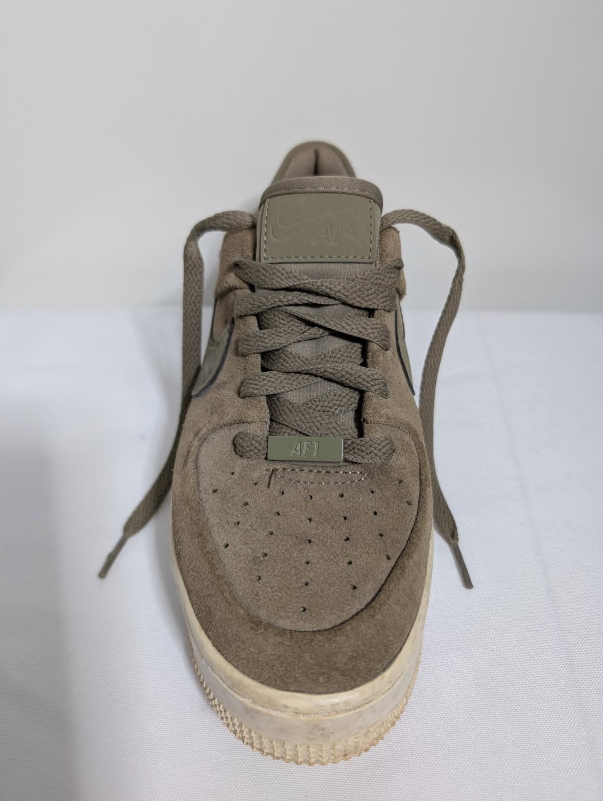 Nike Air Force 1 Sage Low Olive Suede Women's US 7 — photo 9 of 9