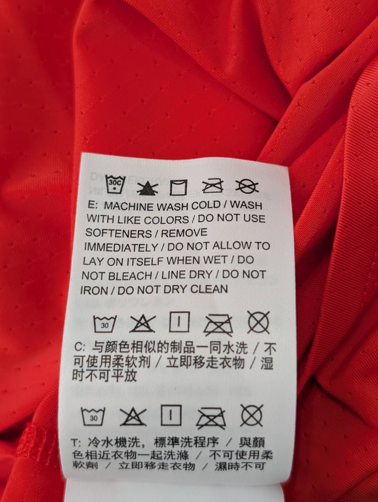 Nike Dri-FIT Racerback Tank Top - Orange/Red Logo Elastic Strap — photo 3 of 9