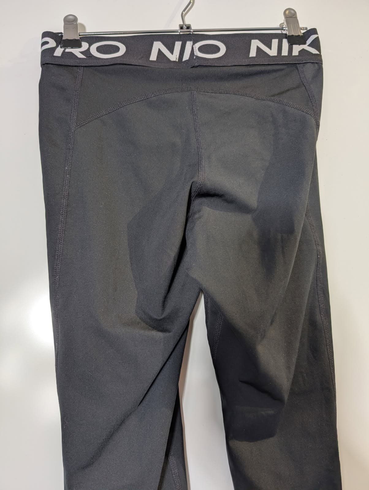 Nike Pro Women's Training Leggings Black Mid-Rise Size S — photo 2 of 7