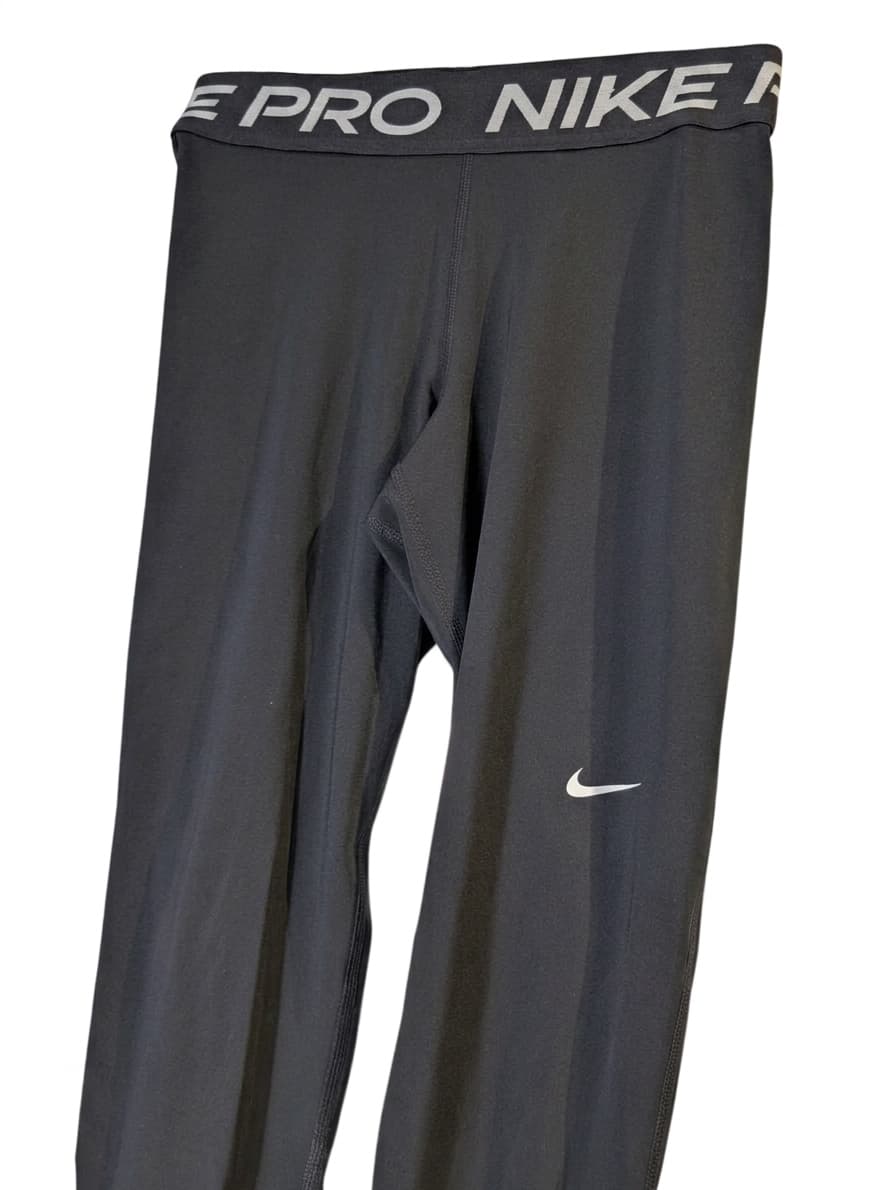 Nike Pro Women's Training Leggings Black Mid-Rise Size S — photo 1 of 7