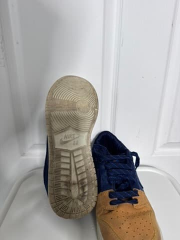 Nike SB Dunk Low Pro - Wheat/Navy Men's US 7.5 — photo 3 of 8