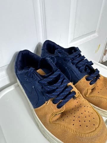 Nike SB Dunk Low Pro - Wheat/Navy Men's US 7.5 — photo 6 of 8
