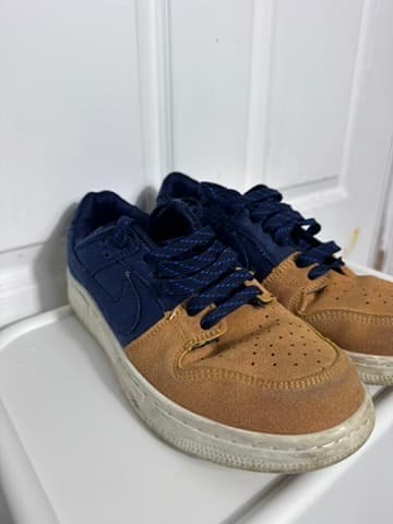 Nike SB Dunk Low Pro - Wheat/Navy Men's US 7.5 — photo 7 of 8