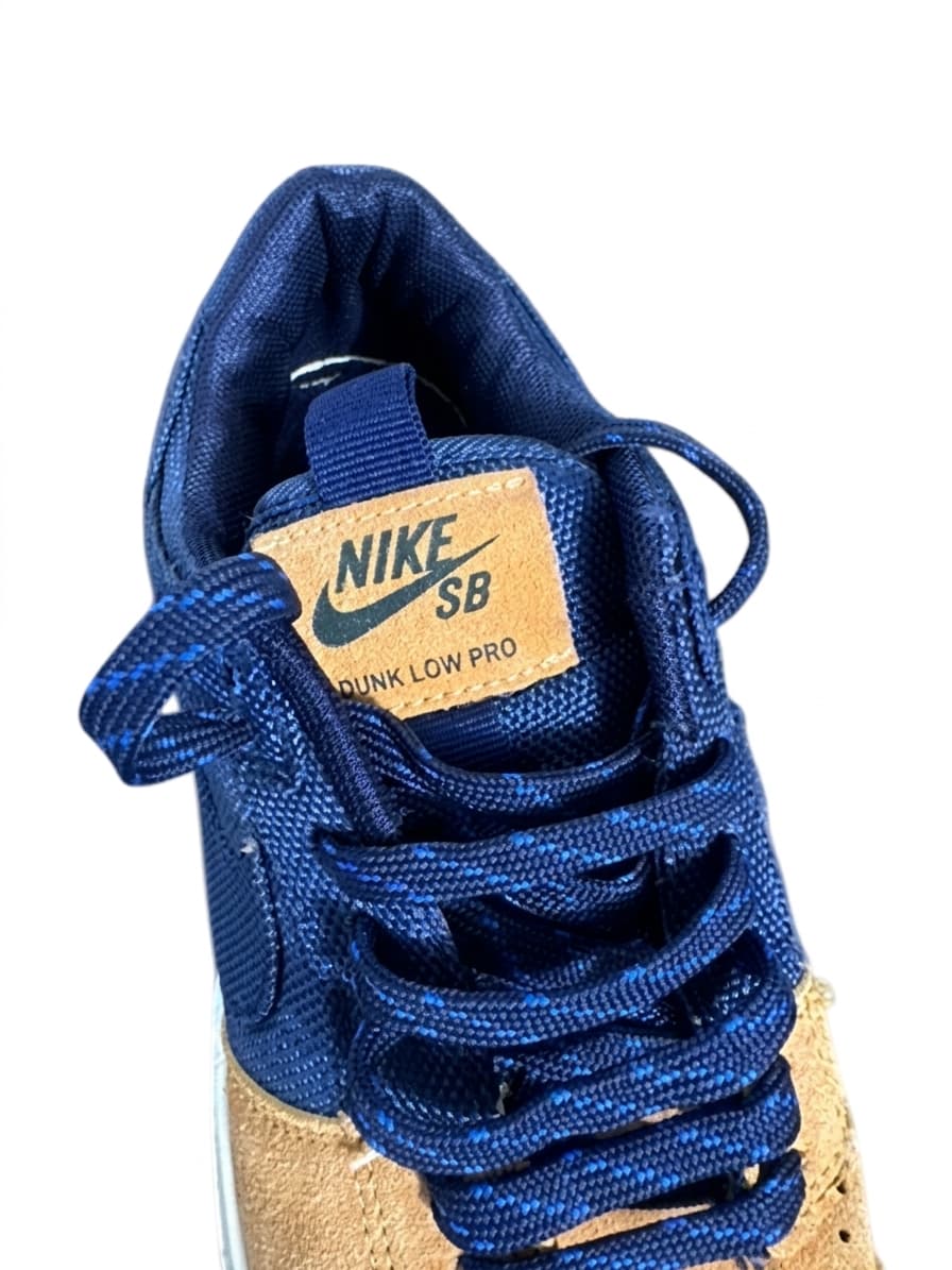 Nike SB Dunk Low Pro - Wheat/Navy Men's US 7.5 — photo 1 of 8