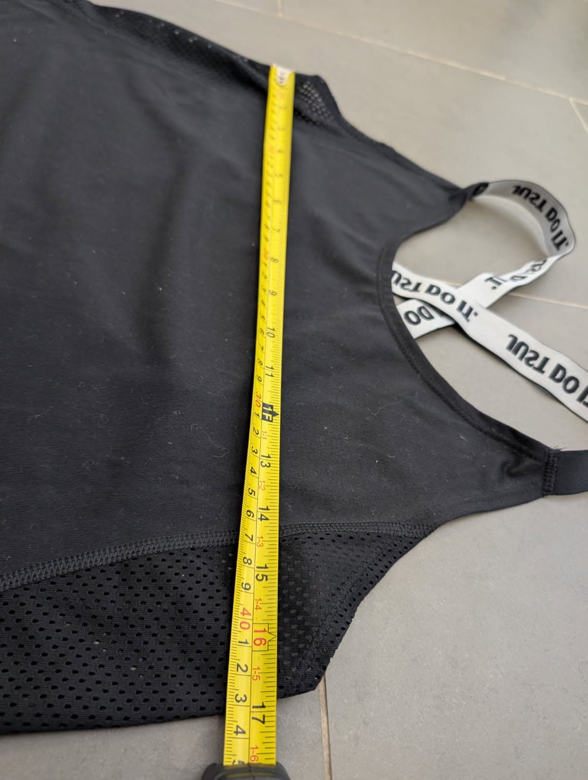 Nike Women's Just Do It Logo Strap Tank Top - Black Size M — photo 2 of 9