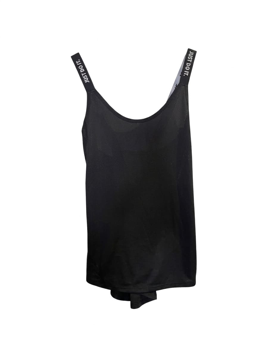 Nike Women's Just Do It Logo Strap Tank Top - Black Size M — photo 1 of 9