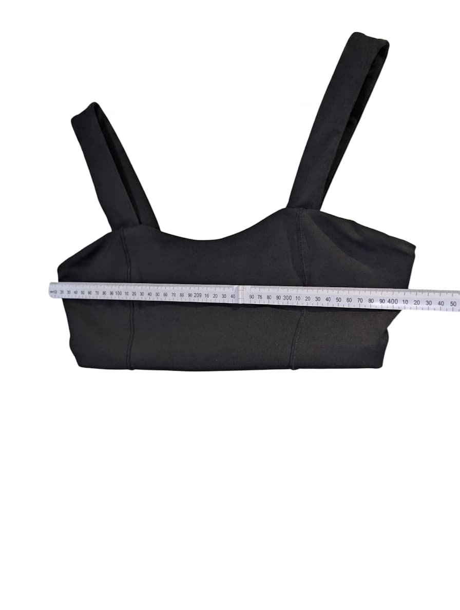 Nimble Activewear Black Crop Tank Top - Women's Size S — photo 2 of 3