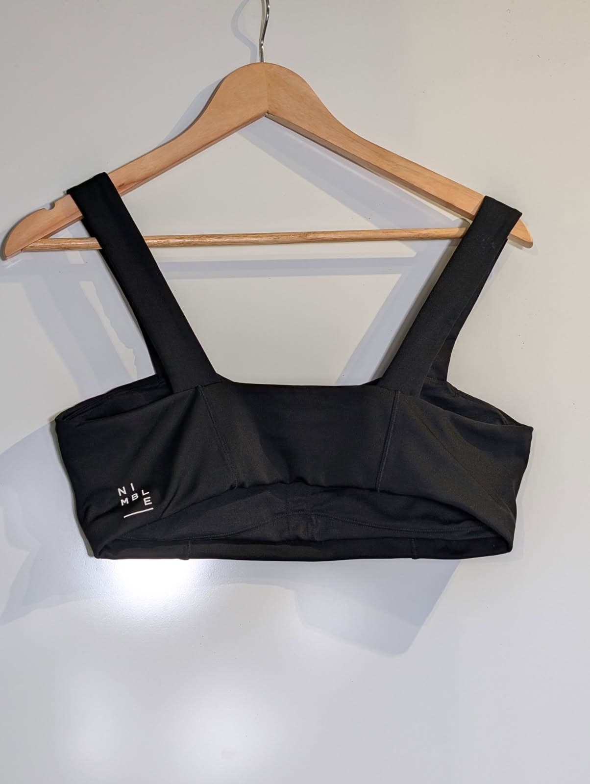 Nimble Activewear Black Crop Tank Top - Women's Size S — photo 3 of 3