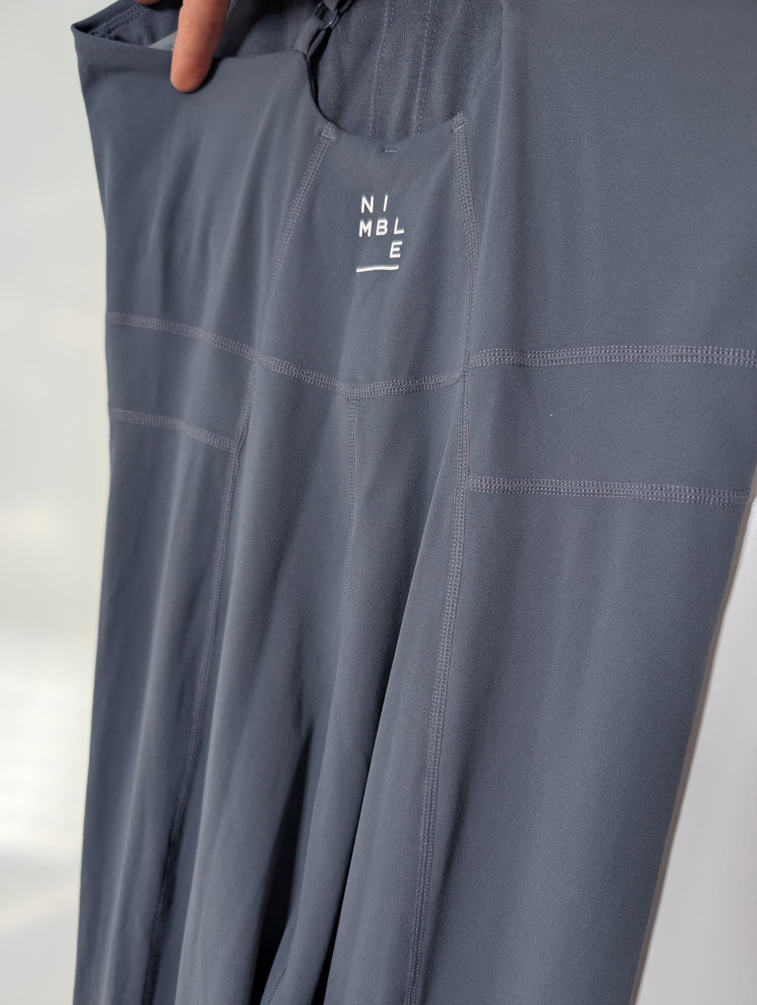 NIMBLE Activewear Bodysuit Grey Women's AU 12 — photo 5 of 8
