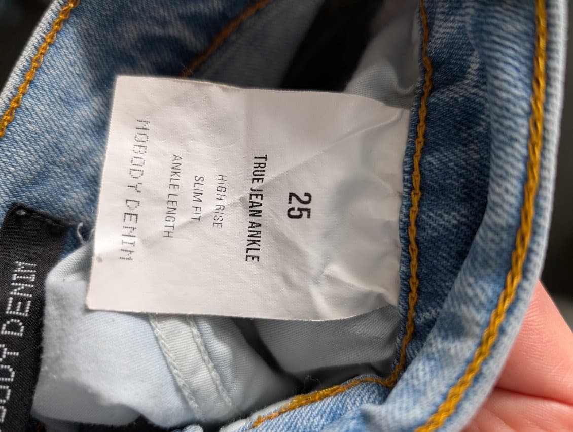 Nobody Denim True Jean Ankle Light Wash Jeans Size 25 — photo 3 of 10