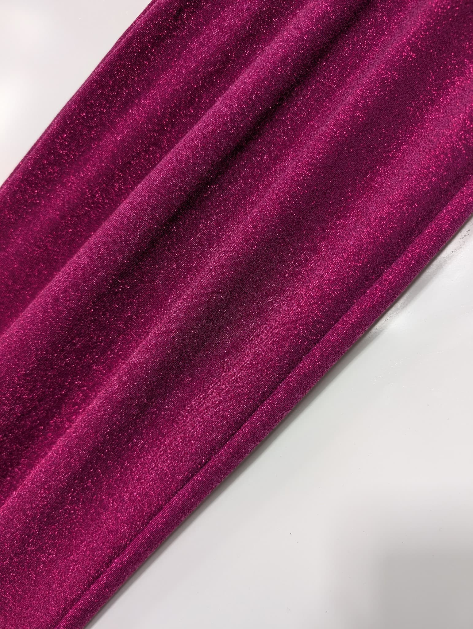 Nookie Glitter Halter Neck Maxi Dress Magenta Size S — photo 3 of 10