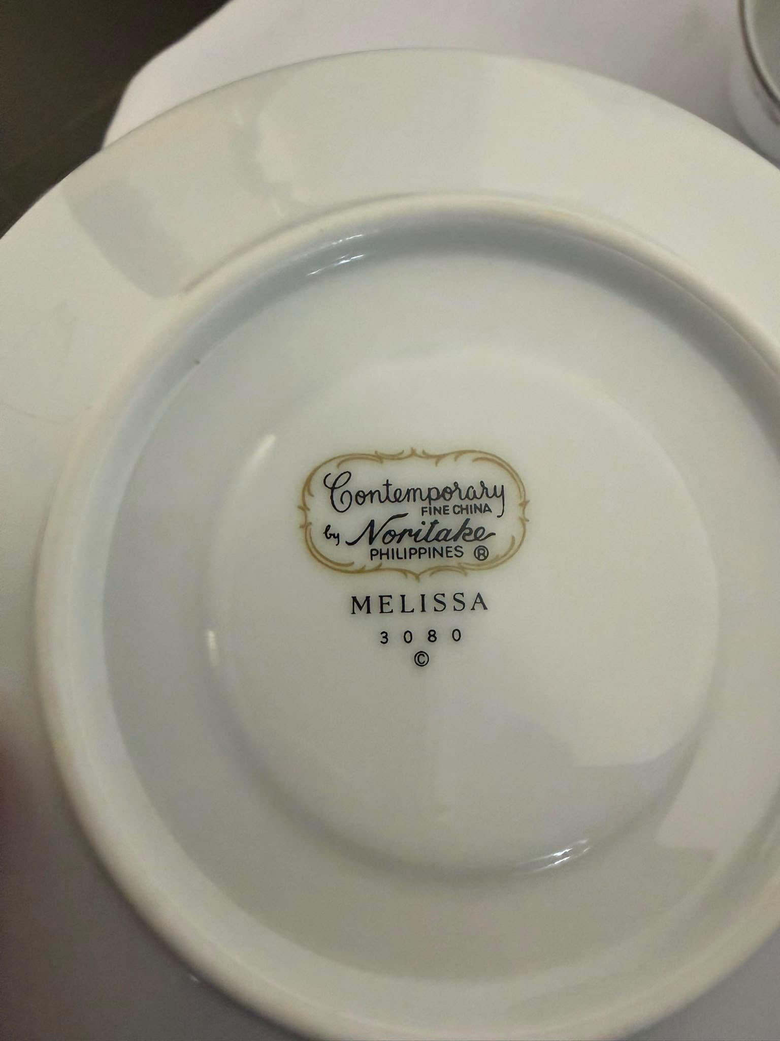 Noritake Melissa 3080 Fine China Tea Set 8 Place Settings Plus Extras — photo 3 of 7
