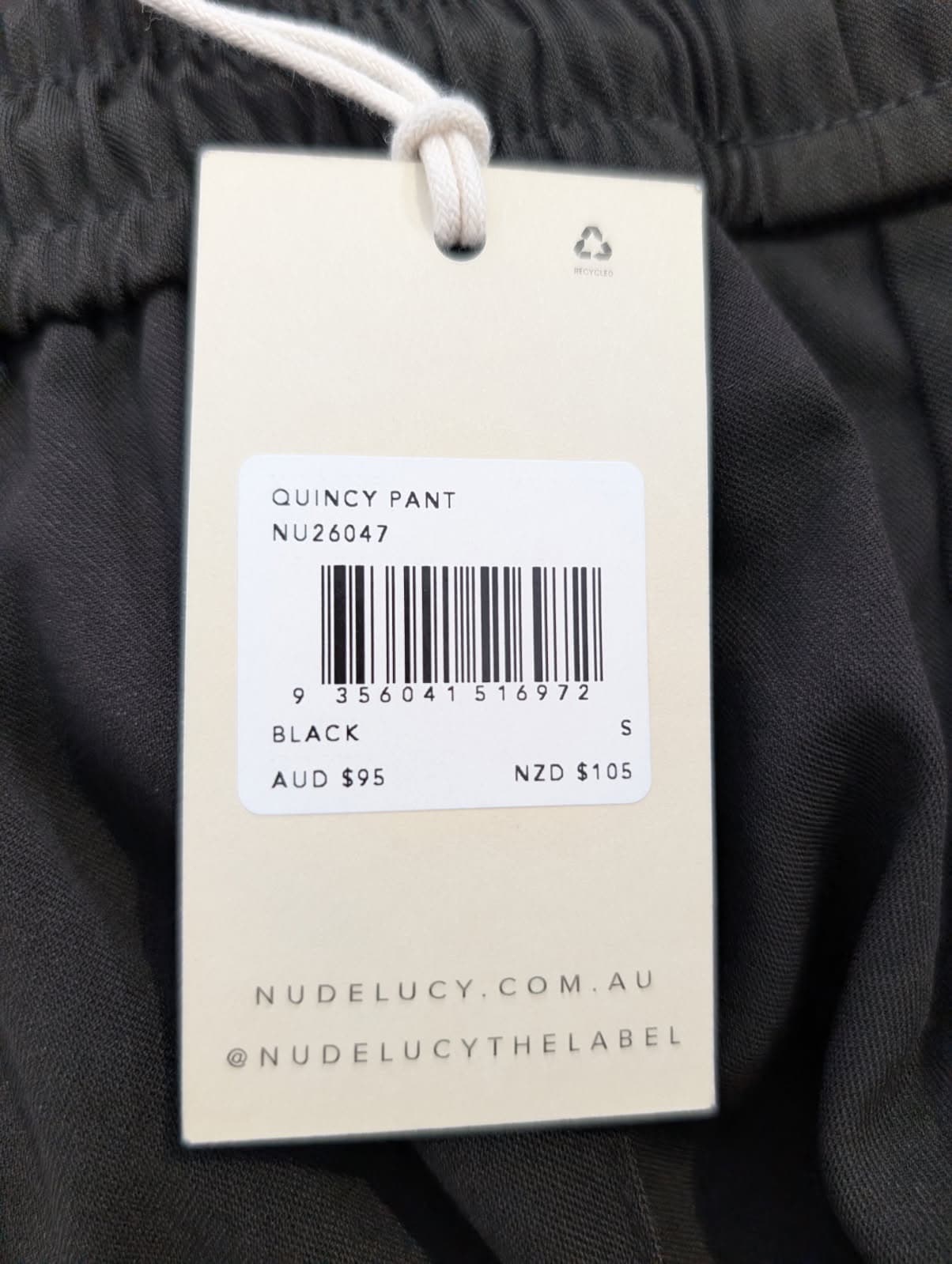 Nude Lucy Quincy Pant Black Size S — photo 4 of 5