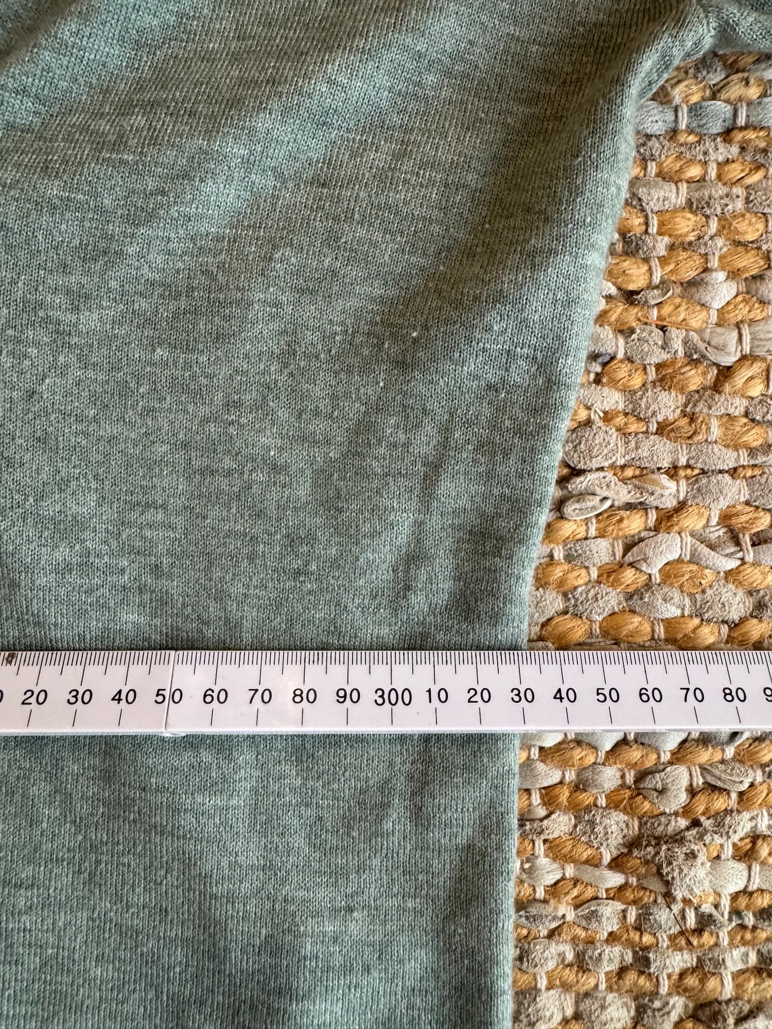 Nude Lucy Sage Green V-Neck Long Sleeve Knit Top Size S — photo 10 of 10