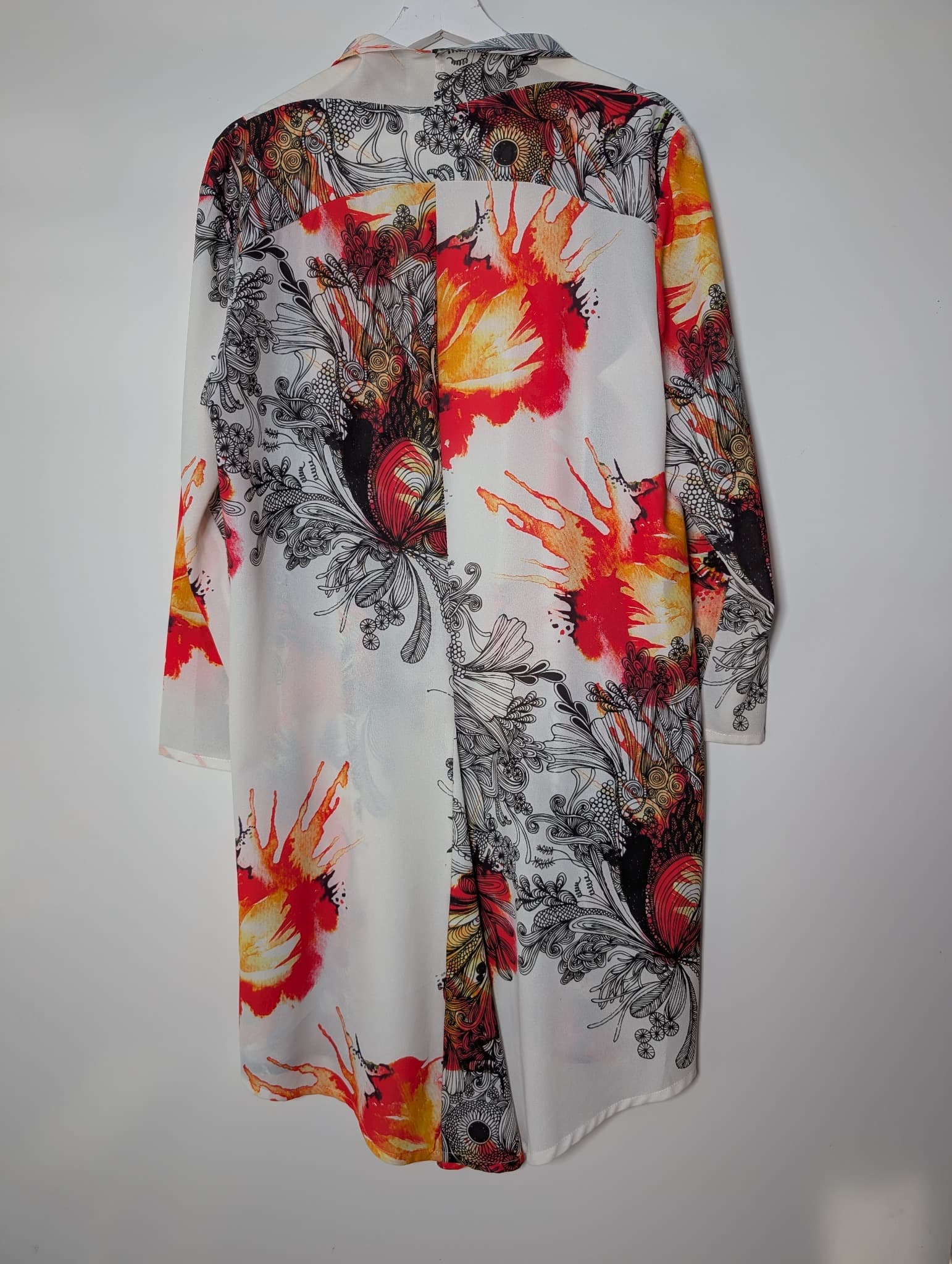 Obi New Zealand Floral Print Kimono Cardigan Multicolour Size 16 — photo 4 of 7