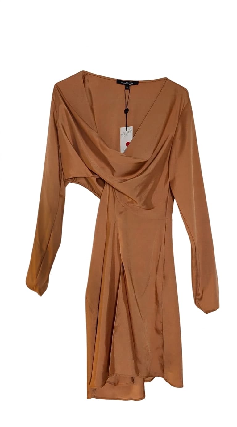 One Fell Swoop Roisin Mini Dress - Honey Size 12 — photo 1 of 6