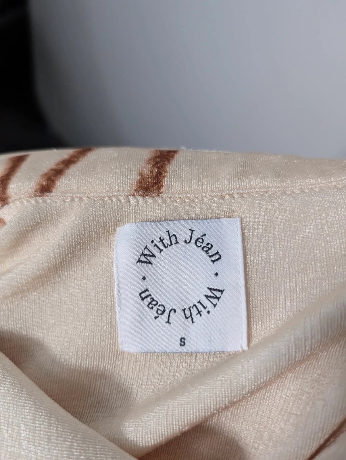 One Little Day Knit Dress Cream Floral Detail One Size — photo 2 of 5