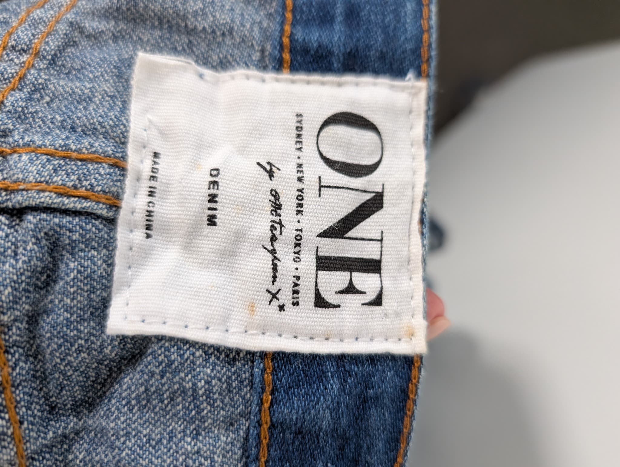 One Teaspoon Bandits Denim Shorts Blue Size 26 — photo 6 of 10