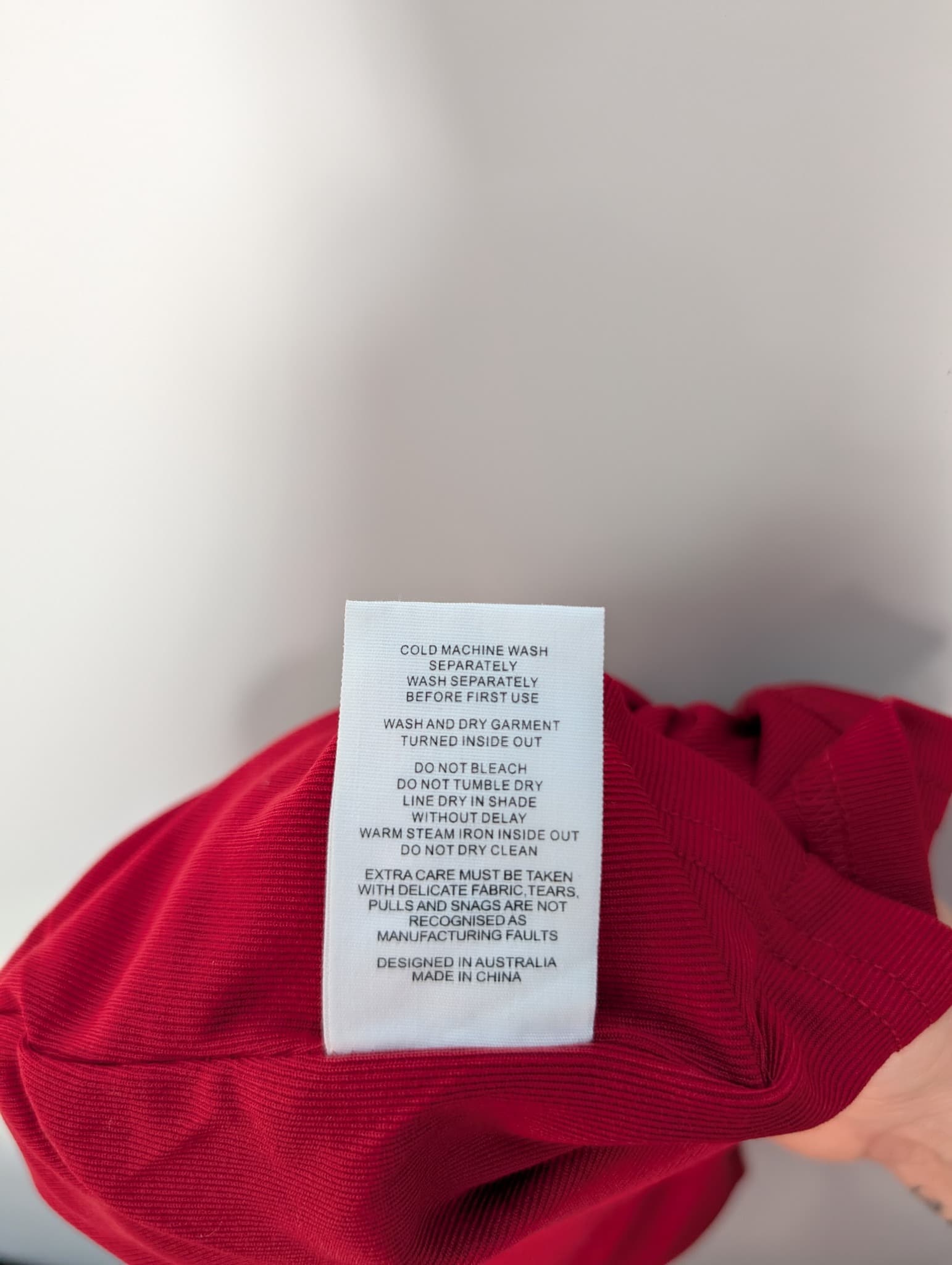Ownley Marion Mini Dress Red Cowl Neck Ruched XS — photo 11 of 11