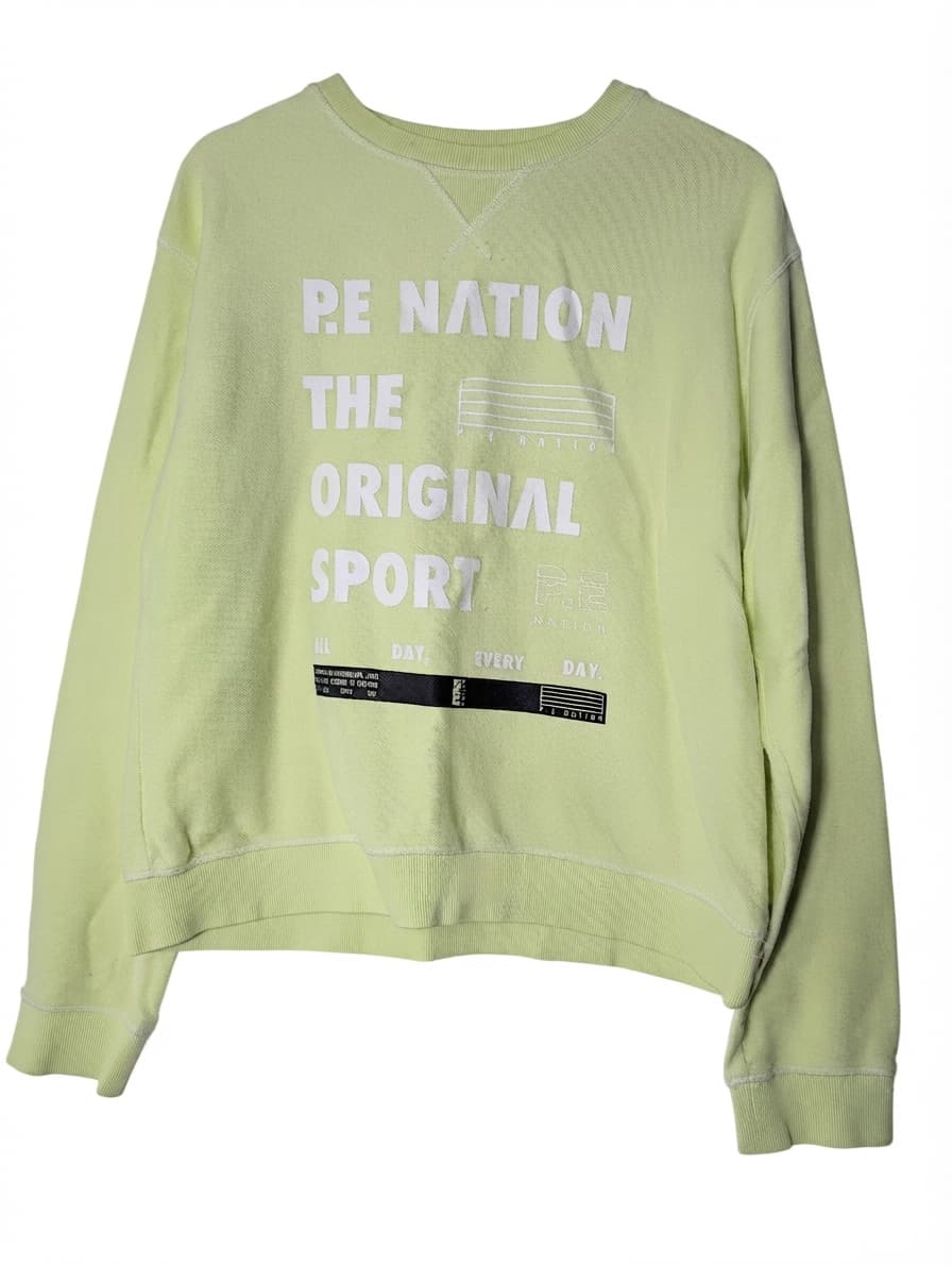 P.E Nation The Original Sport Sweatshirt Light Green Size M — photo 1 of 8