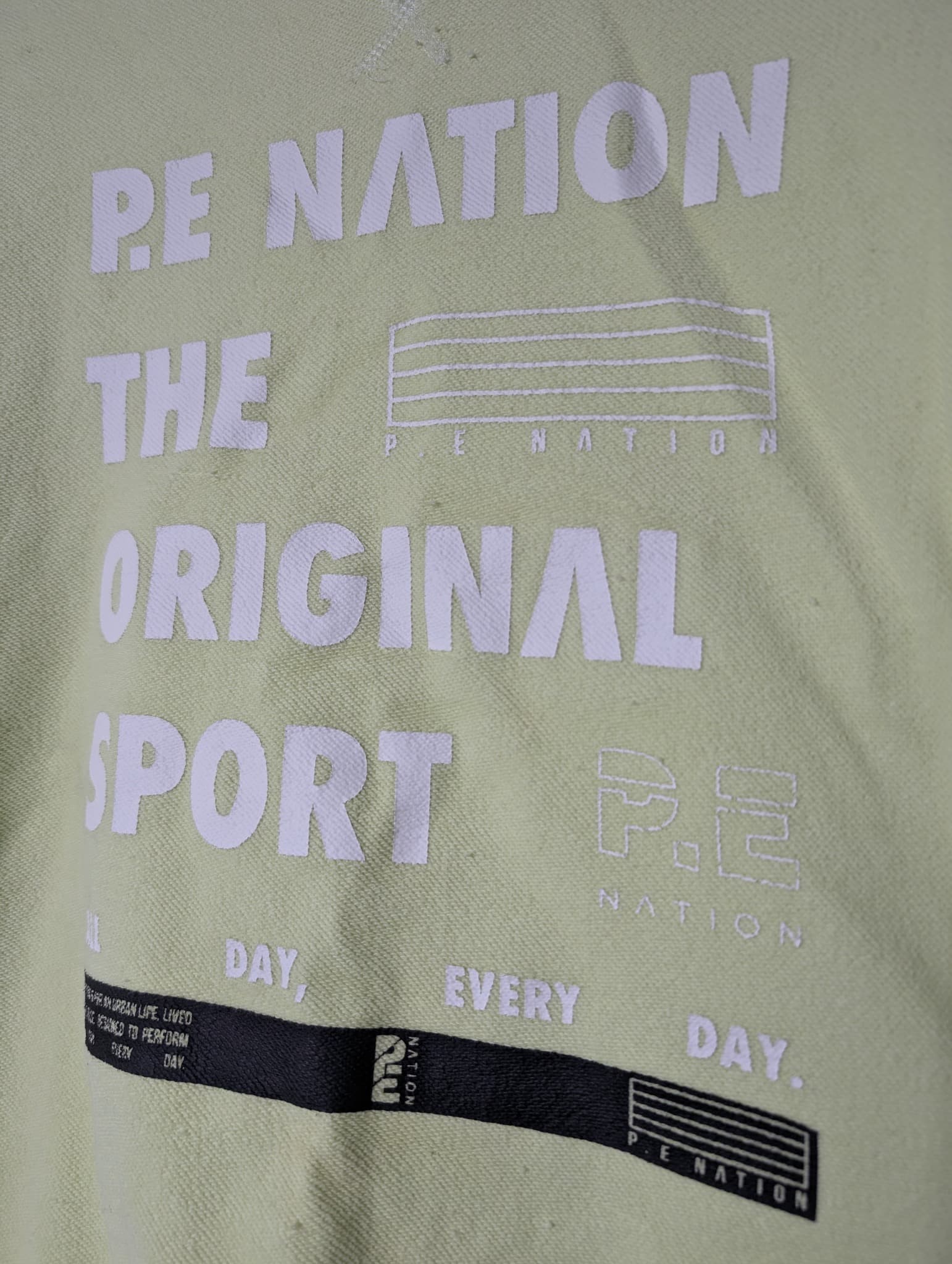 P.E Nation The Original Sport Sweatshirt Light Green Size M — photo 2 of 8