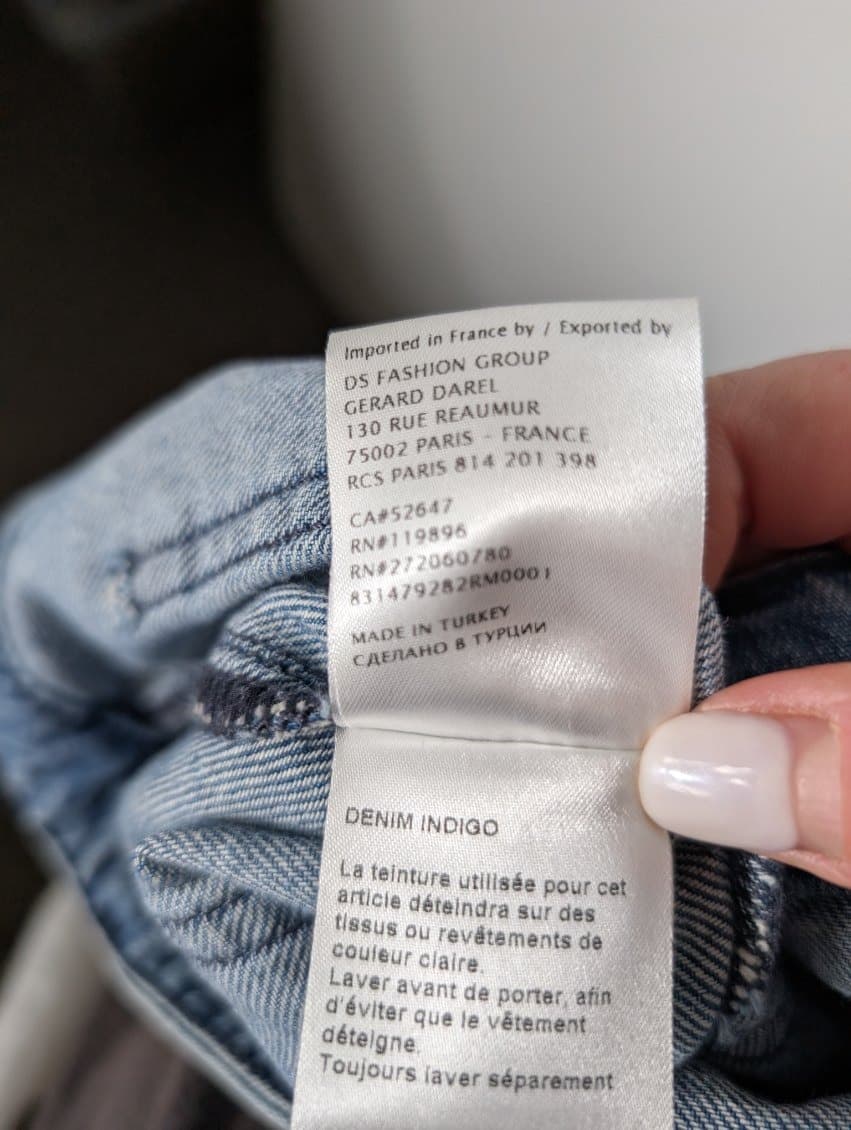 Pablo Women's Patch Pocket Flare Jeans Blue Denim Size 42 — photo 3 of 10