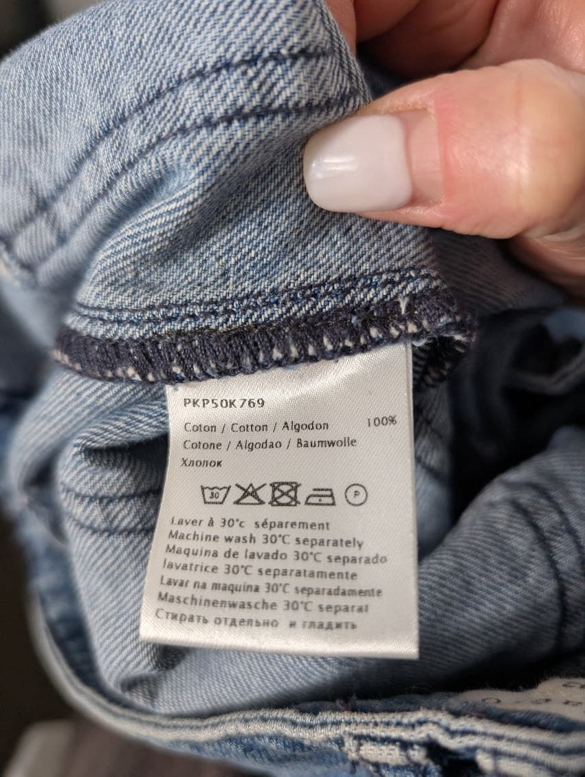 Pablo Women's Patch Pocket Flare Jeans Blue Denim Size 42 — photo 4 of 10
