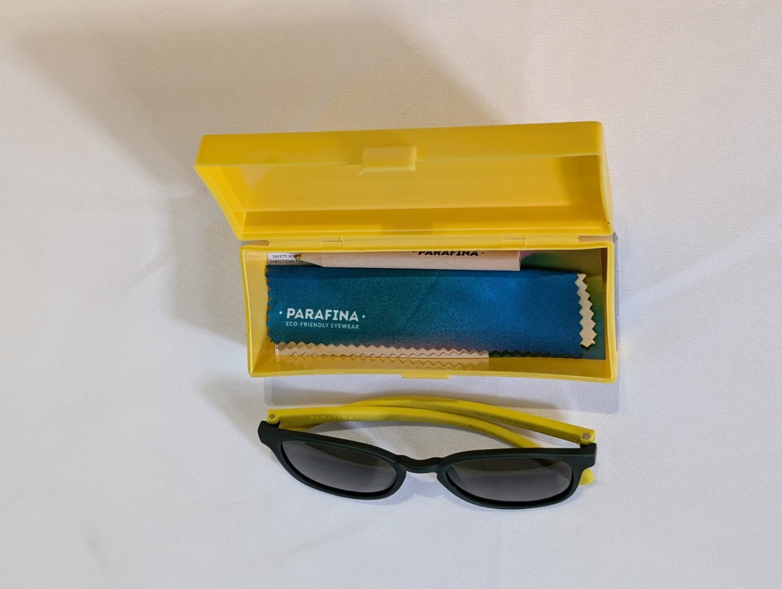 Parafina Orca Junior Sunglasses - Yellow/Black Age 10-13 — photo 2 of 4