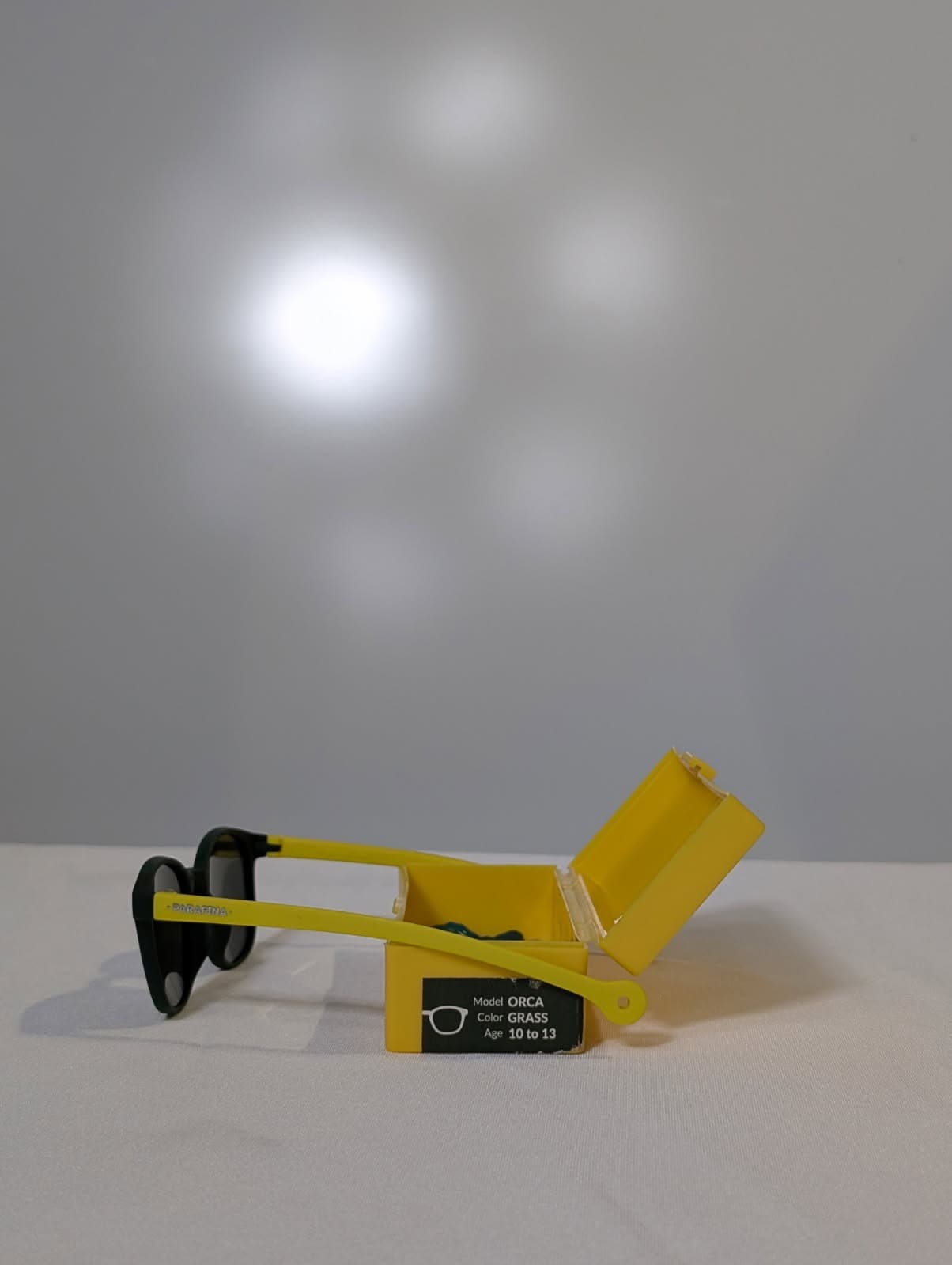 Parafina Orca Junior Sunglasses - Yellow/Black Age 10-13 — photo 3 of 4