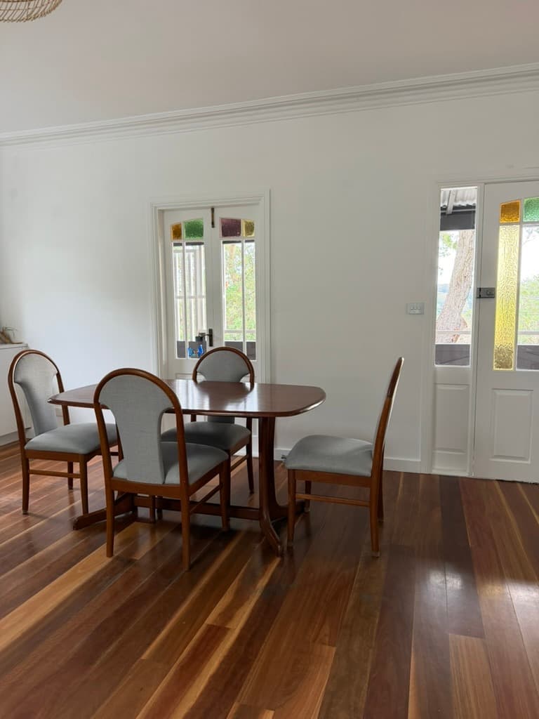Parker Mid-Century Modern Teak Dining Table And 4 Chairs — photo 7 of 8