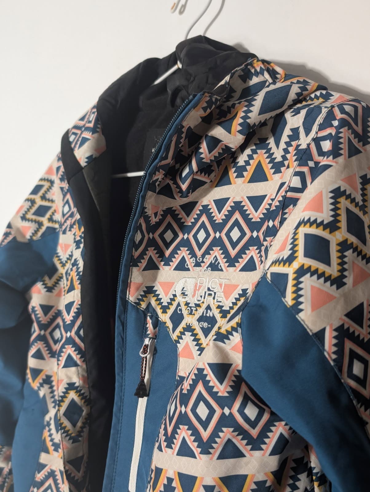 Picture Organic Clothing Ski Jacket - Girls Size 12 Geometric Pattern — photo 3 of 7
