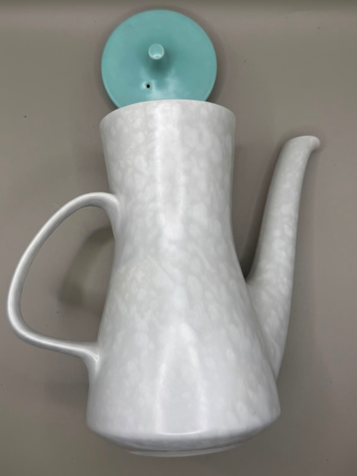 Poole Pottery Tea Set Mid-Century Modern Turquoise & Grey — photo 6 of 8