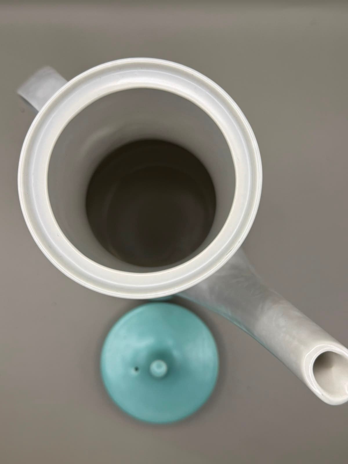 Poole Pottery Tea Set Mid-Century Modern Turquoise & Grey — photo 7 of 8