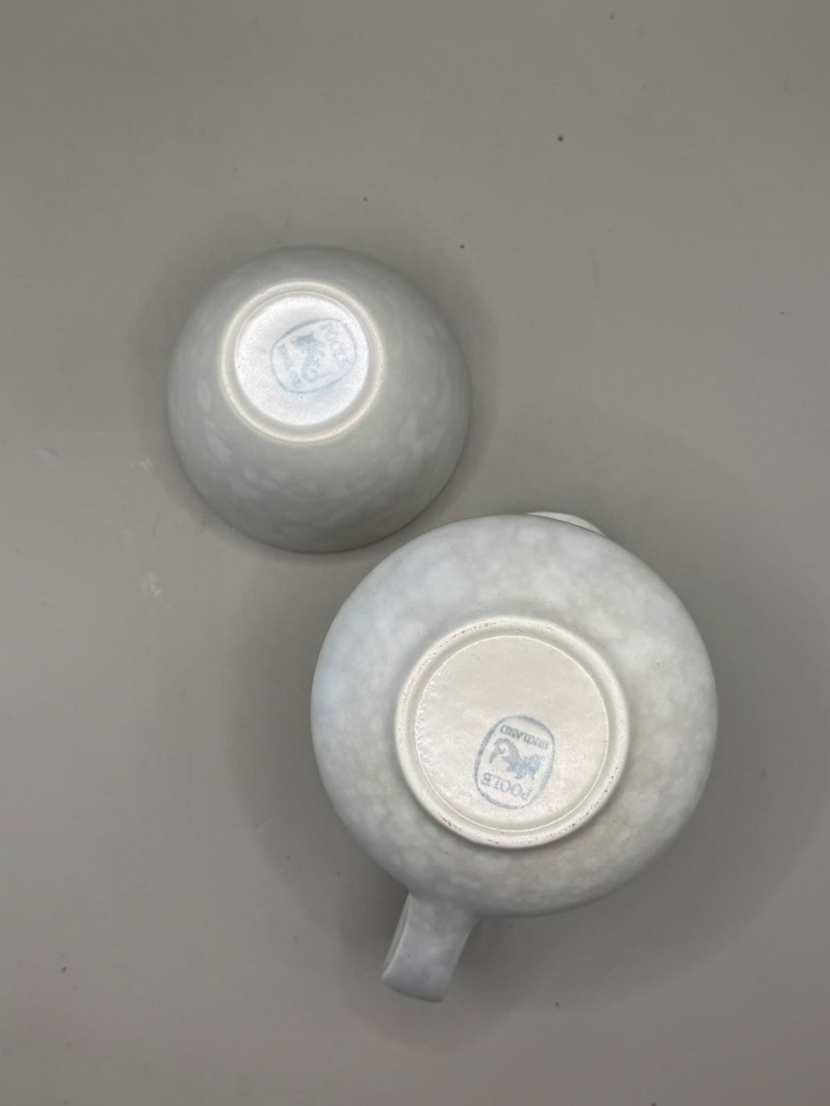 Poole Pottery Tea Set Mid-Century Modern Turquoise & Grey — photo 8 of 8