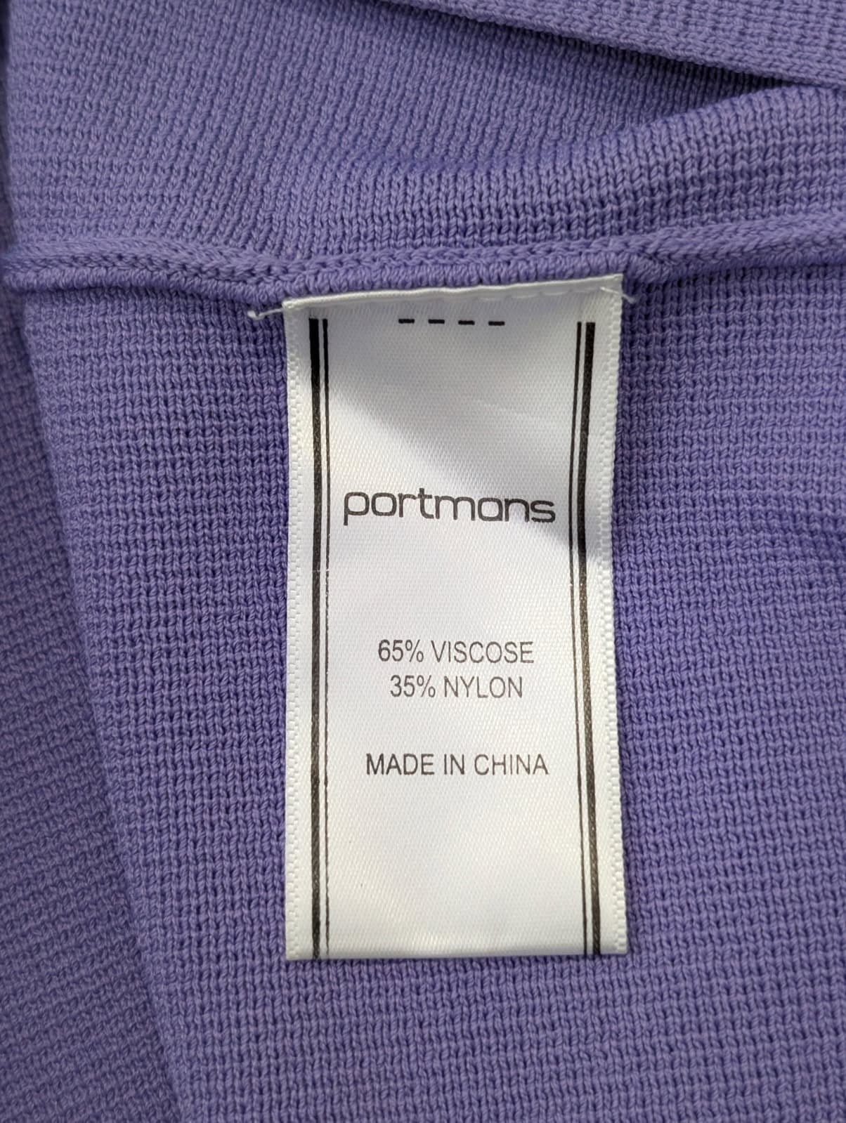 Portmans Purple Bandage Mini Skirt - Size S — photo 4 of 6