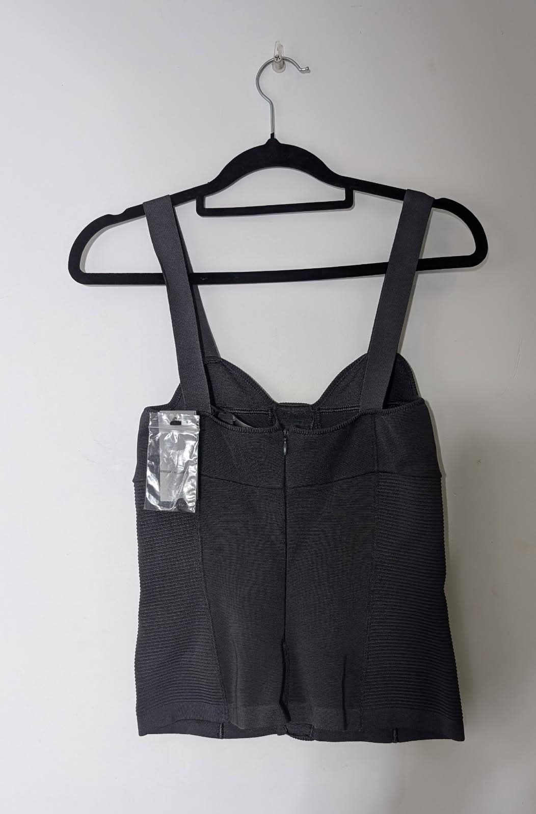 Proenza Schouler Knit Corset Top - Charcoal Size 4 — photo 2 of 7