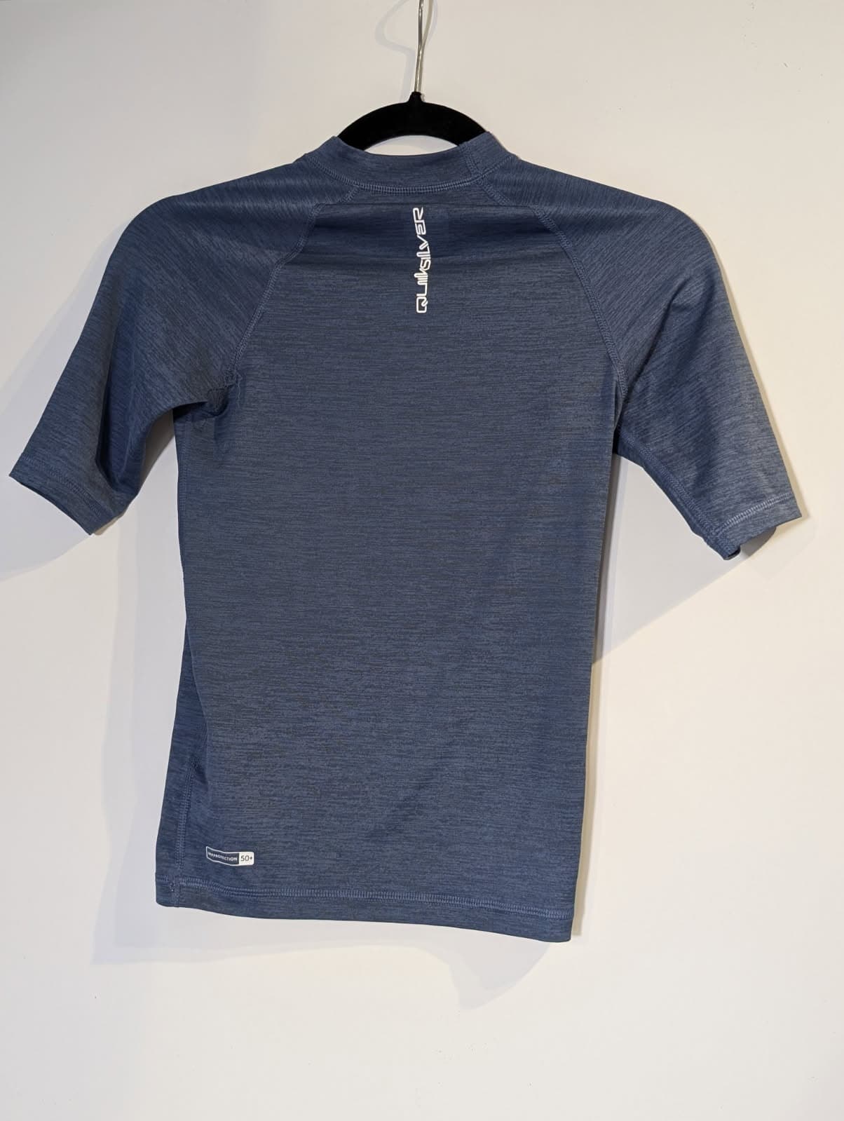 Quiksilver UPF 50+ Performance Rash Guard - Blue Athletic Shirt Size 12 — photo 2 of 5