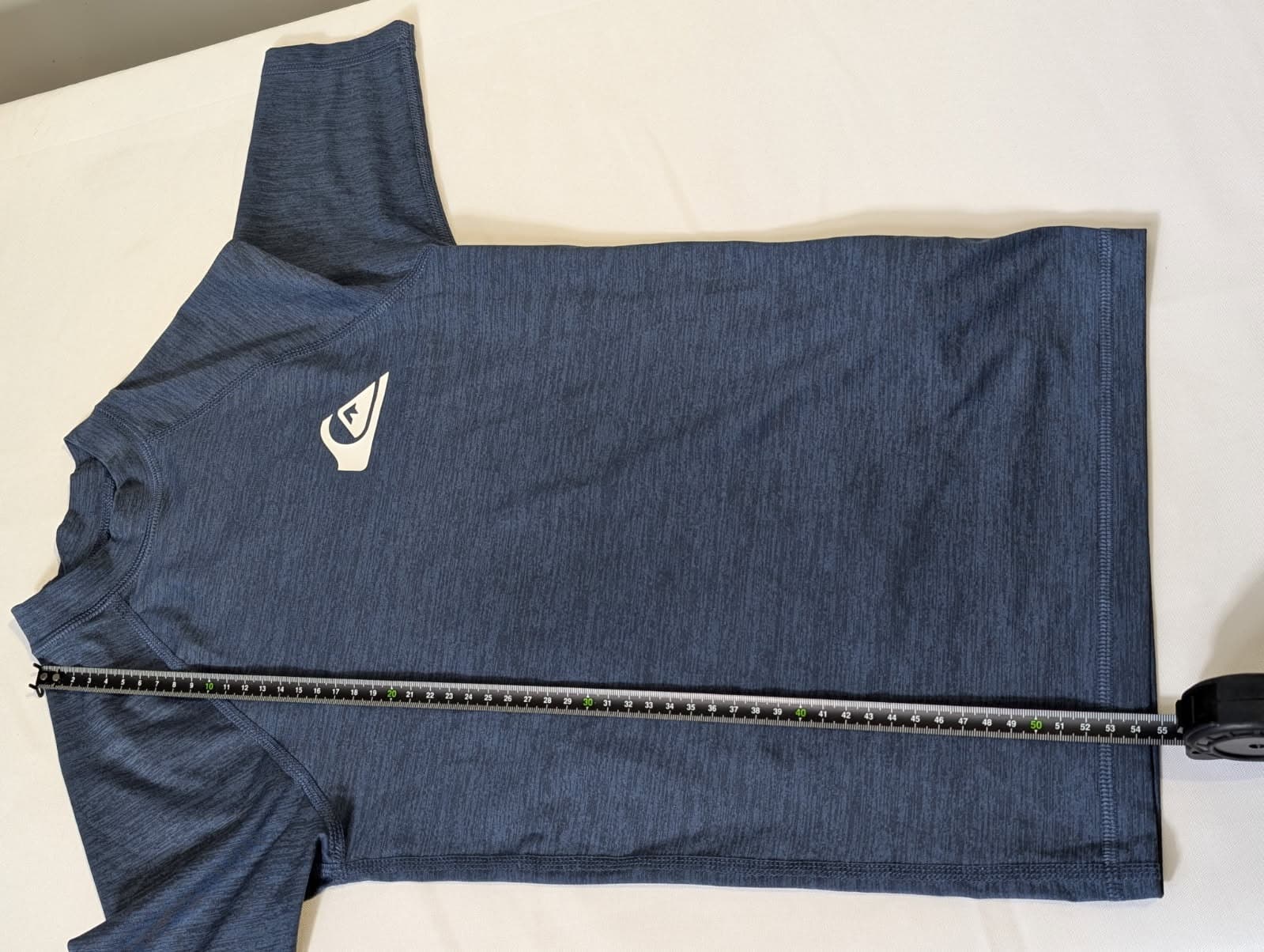 Quiksilver UPF 50+ Performance Rash Guard - Blue Athletic Shirt Size 12 — photo 4 of 5